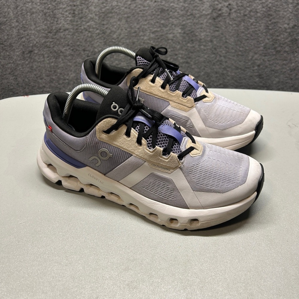 On Running Cloudswift Women's Running Shoes Athletic Sneakers Gray Purple W10.5‎